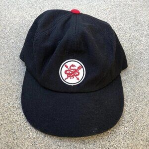 PRIMITIVE SKATEBOARDS Snapback Hat Men's One Size Wool Blend Black Cap